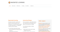 Desktop Screenshot of magnifiedlearning.com